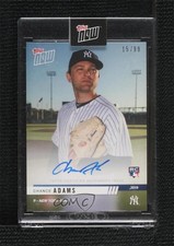2019 Topps Now Opening Day Auto /99 Chance Adams #OD-43A Auto 0u17