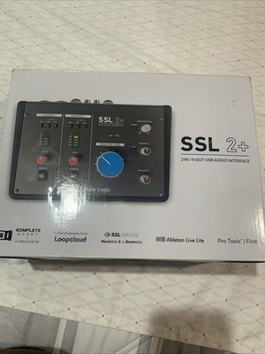 Solid State Logic SSL 2 + USB MIDI Audio Interface 2 Channel 24 Bit