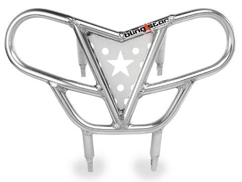 Blingstar ATVアイアン クロス バンパー yfz450 バギー Blingstar ATVアイアン クロス バンパー yfz450 バギー