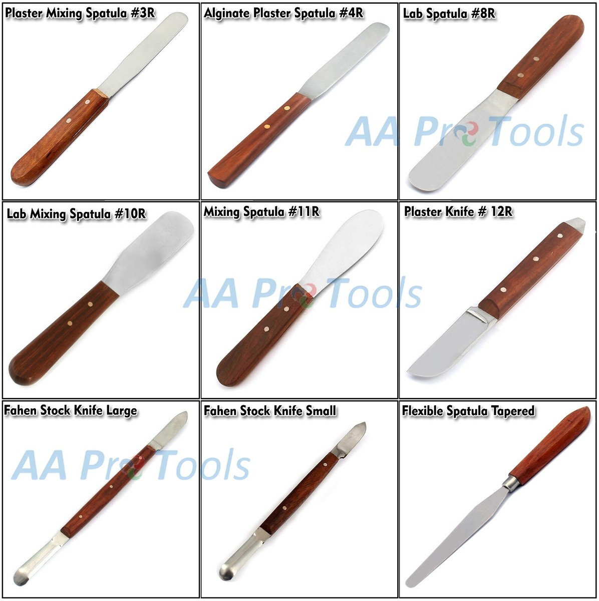 Science Mixing Tools Stainless Steel Lab Tools Alginate Spatula 10R - Stainless Steel ...