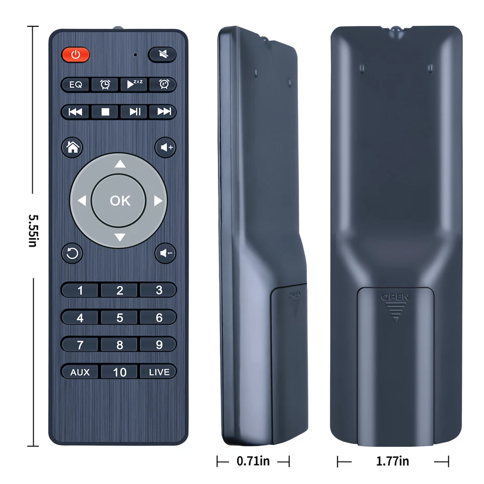 Nuevo control remoto para estación de sonido WiFi SiriusXM GDI-SXTTR3 Foto 4 de 4