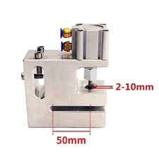 Pneumatic Round Hole Punch BOPP Plastic Bag PP Film Bag Punching Machine 2-10MM