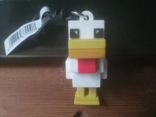 Minecraft Series 1 Figural Bag Clip Chicken