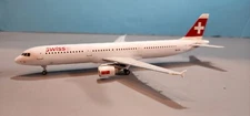 STARJETS 200 (DJSWR006) SWISSAIR A321-100 1:200 SCALE MODEL W/GEAR & STAND