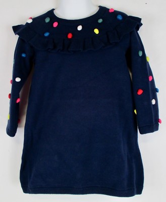 dark blue sweater dress