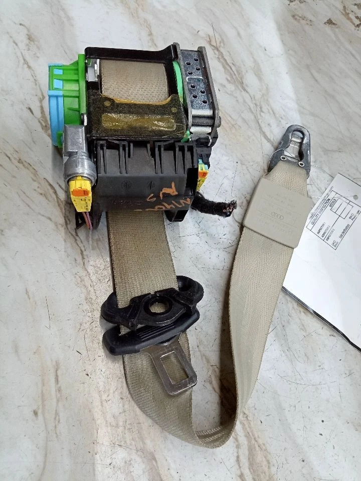 Used Front Right Seat Belt Front fits: 2010 Audi A4 Sdn bucket seat passenger re - Image 3 of 4