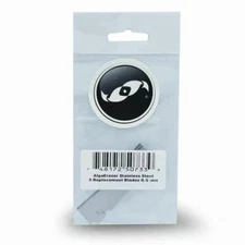 AlgaEraser Replacement Stainless Steel Blades Set of 3x (0.5 mm thick) -  Two Li