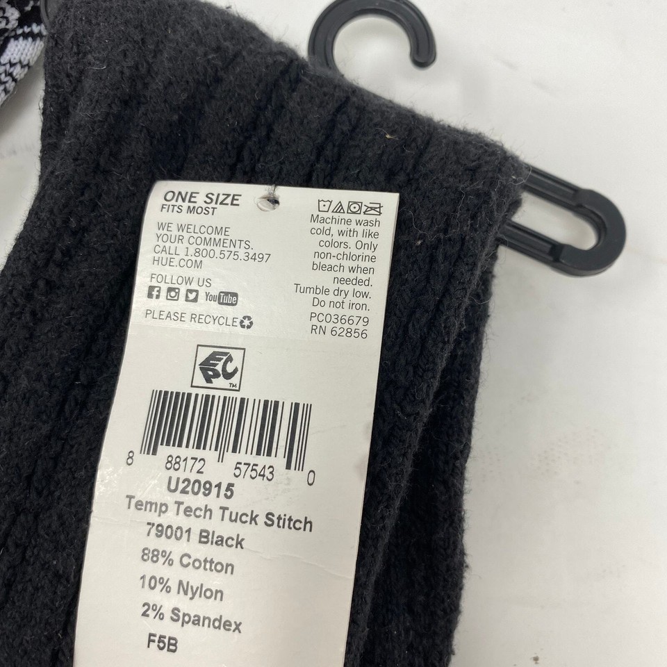 Black Thick Winter Holiday Fair Isle Socks New One Size Fits Most eBay