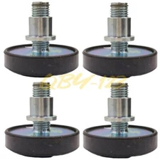 4X Shaft Dia 38mm Car Lift Rubber tray Heightening Feet Plus High Leg Pads