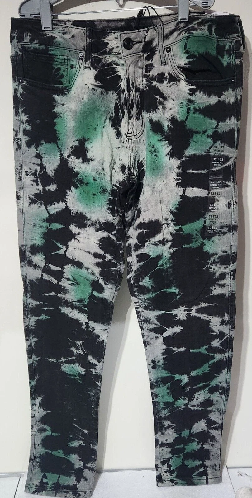Jean homme Rue 21 Premium Skinny Supreme Flex Denim taille 32x32 neuf avec étiquette