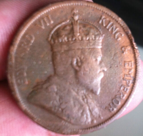 1906 KEVll one cent copper  scare! - Picture 1 of 2