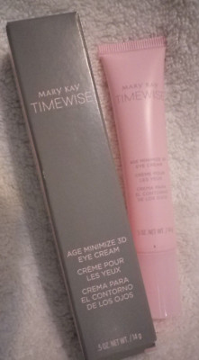 Mary Kay Timewise Age Minimize 3D Eye Cream New With Box 089008  .5oz.