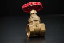 Muffenschieber Messing | 1/2 Zoll bis 1 1/4 Zoll | beidseitig Innengewinde | 