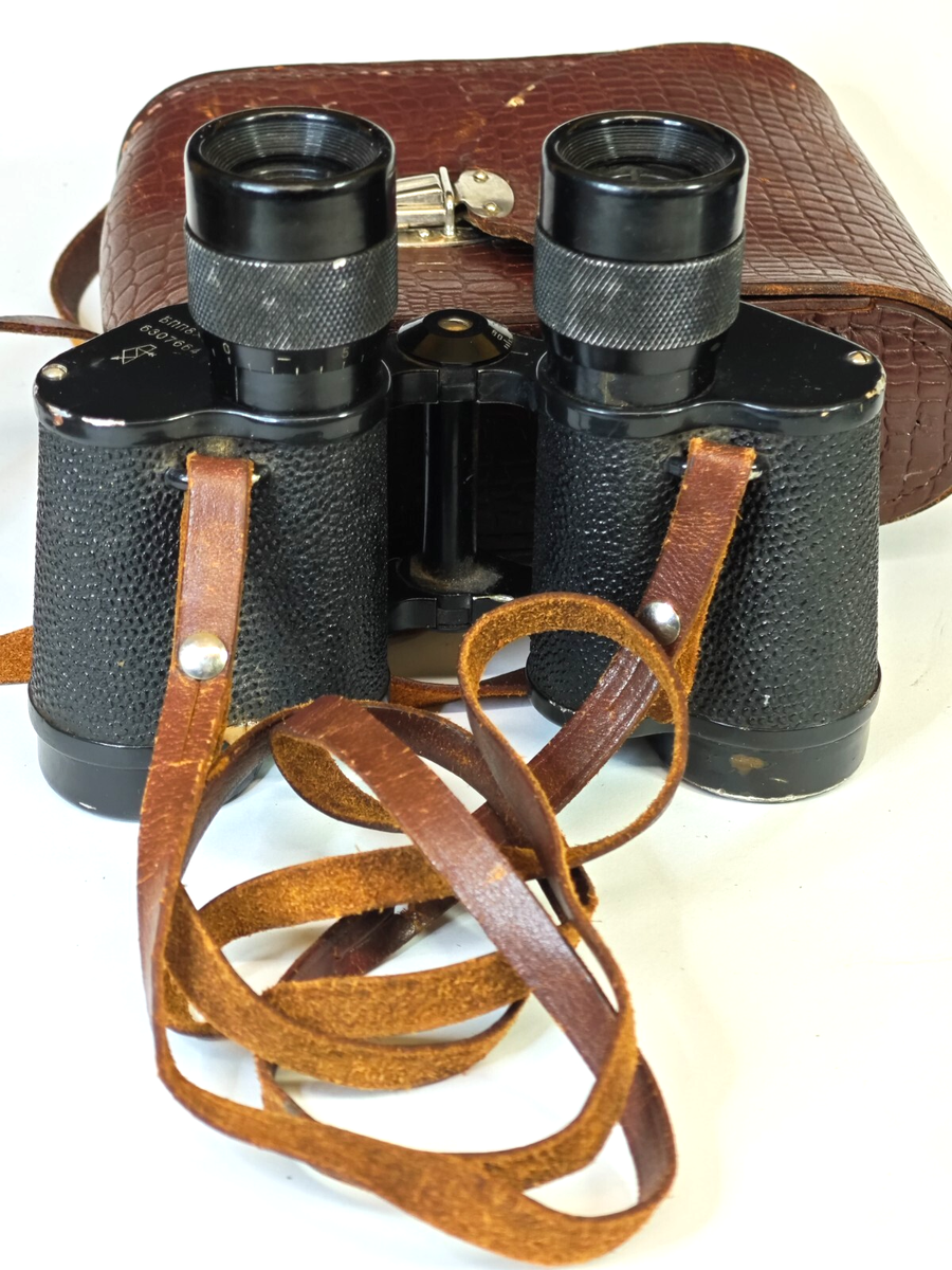 EXCELLENT Vintage 1963 Soviet Russian USSR Binoculars BPP 8x30