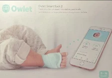 Owlet Smart Sock 2 Baby Monitor