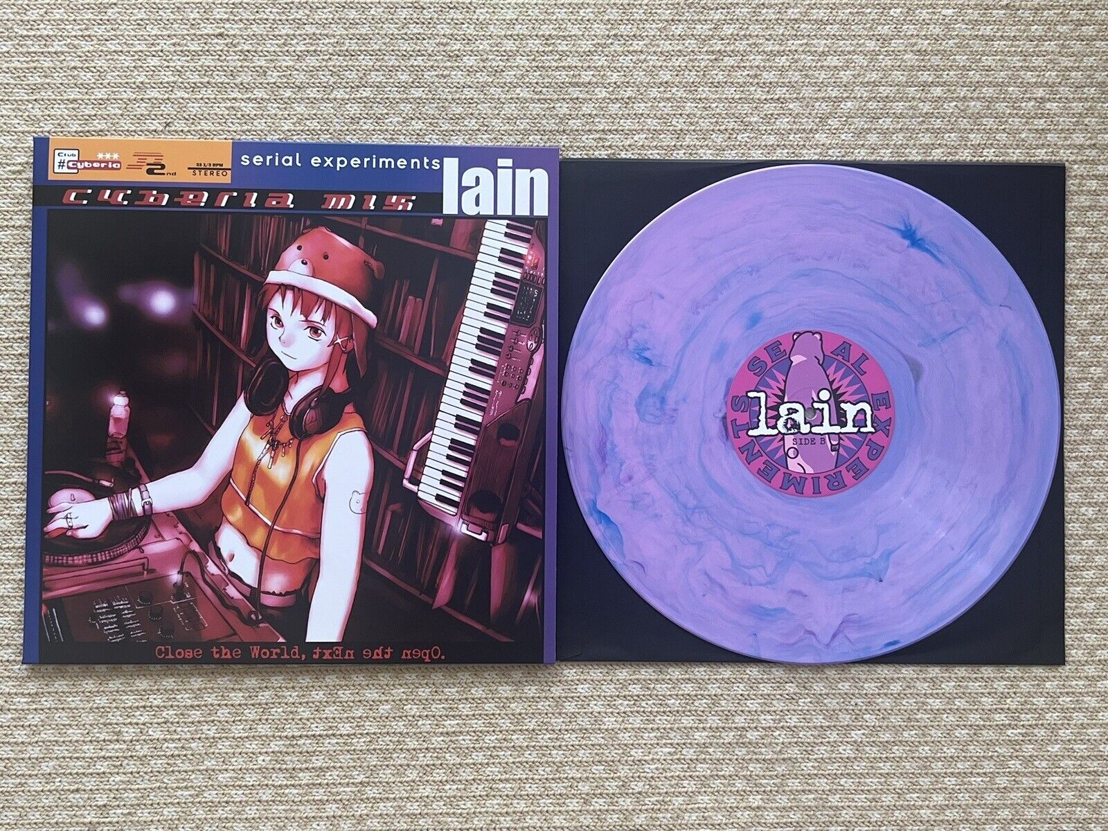 Serial Experiments Lain Cyberia Soundtrack LP Vinyl Not Moonshake