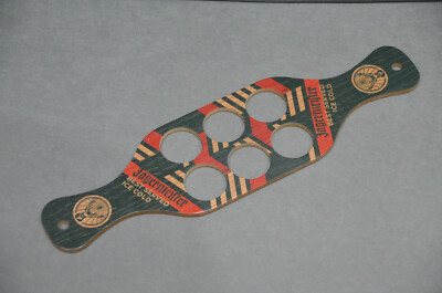 1x Original Jägermeister Holz Shot Paddle Board für 6 Schnapsgläser Brandneu