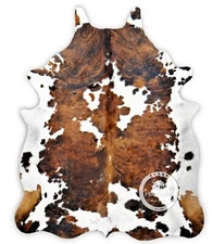 Tricolor Cowhide Rug High quality, Kuhfell,(M)(L)(XL)(XXL) 