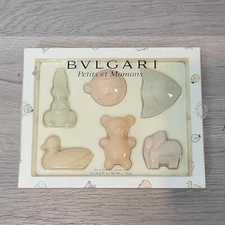 NEW BVLGARI Petits et Mamans Gentle Soap Coffret Set  6X50 g duck elephant bear