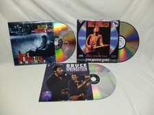 Bruce Springsteen LASERDISC Lot of 3 TESTED documentary, MTV plugged, videos