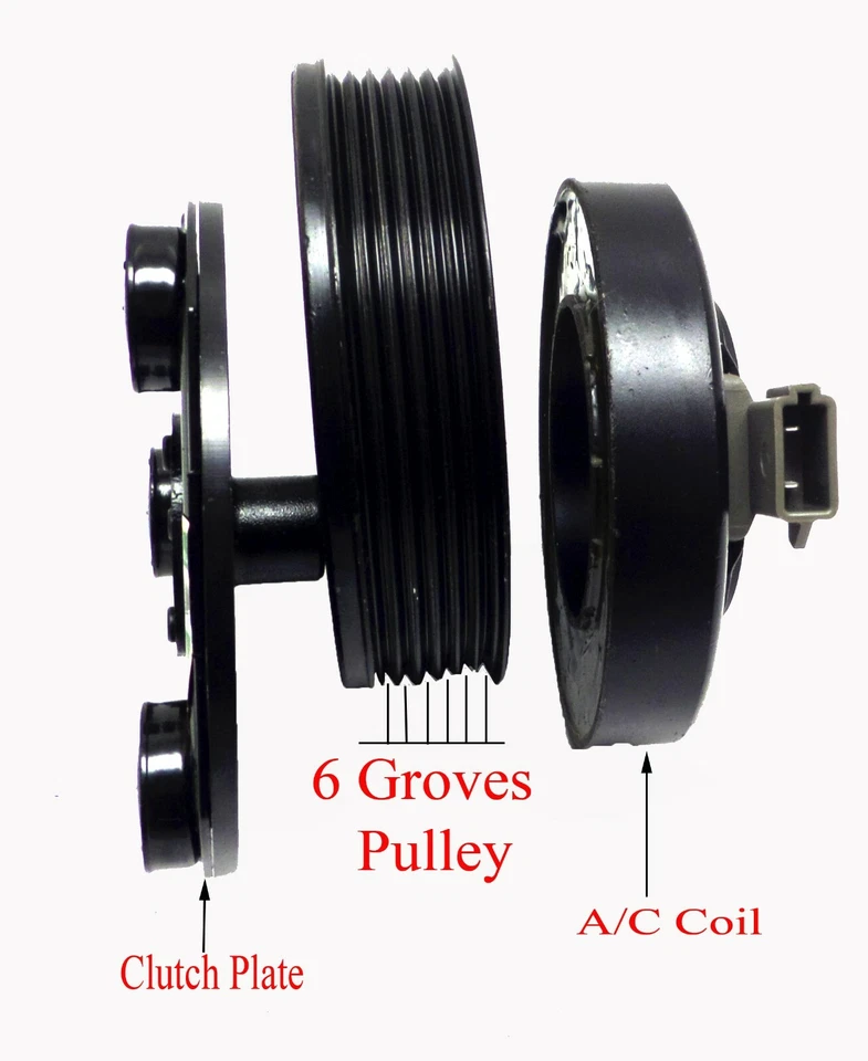 Kit de embrague F3DZ-AX Rem AC para Ford F-250 1996-1997 F-350 V8 4,9 L 5,0 L 5,8 L 7,5 L Foto 2 de 4