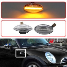 2x SEITENBLINKER BLINKER BLINKLEUCHTE FÜR MINI R50 R53 R52 ONE Cooper S WEIß