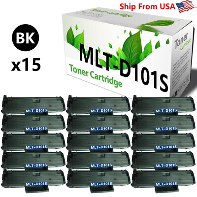 15PACK MLTD101S MLT-D101S Toner Cartridge Used For SCX-3405F SCX-3405FW Printer