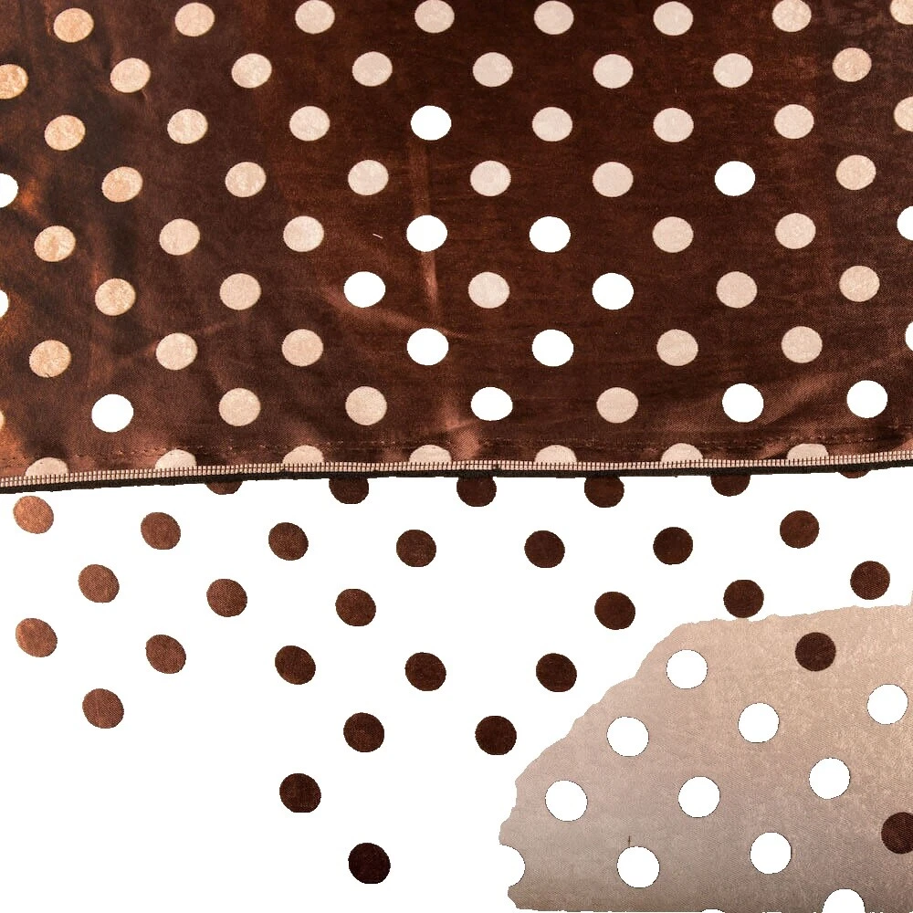 Polka Dot Drapery Brown Craft Fabrics