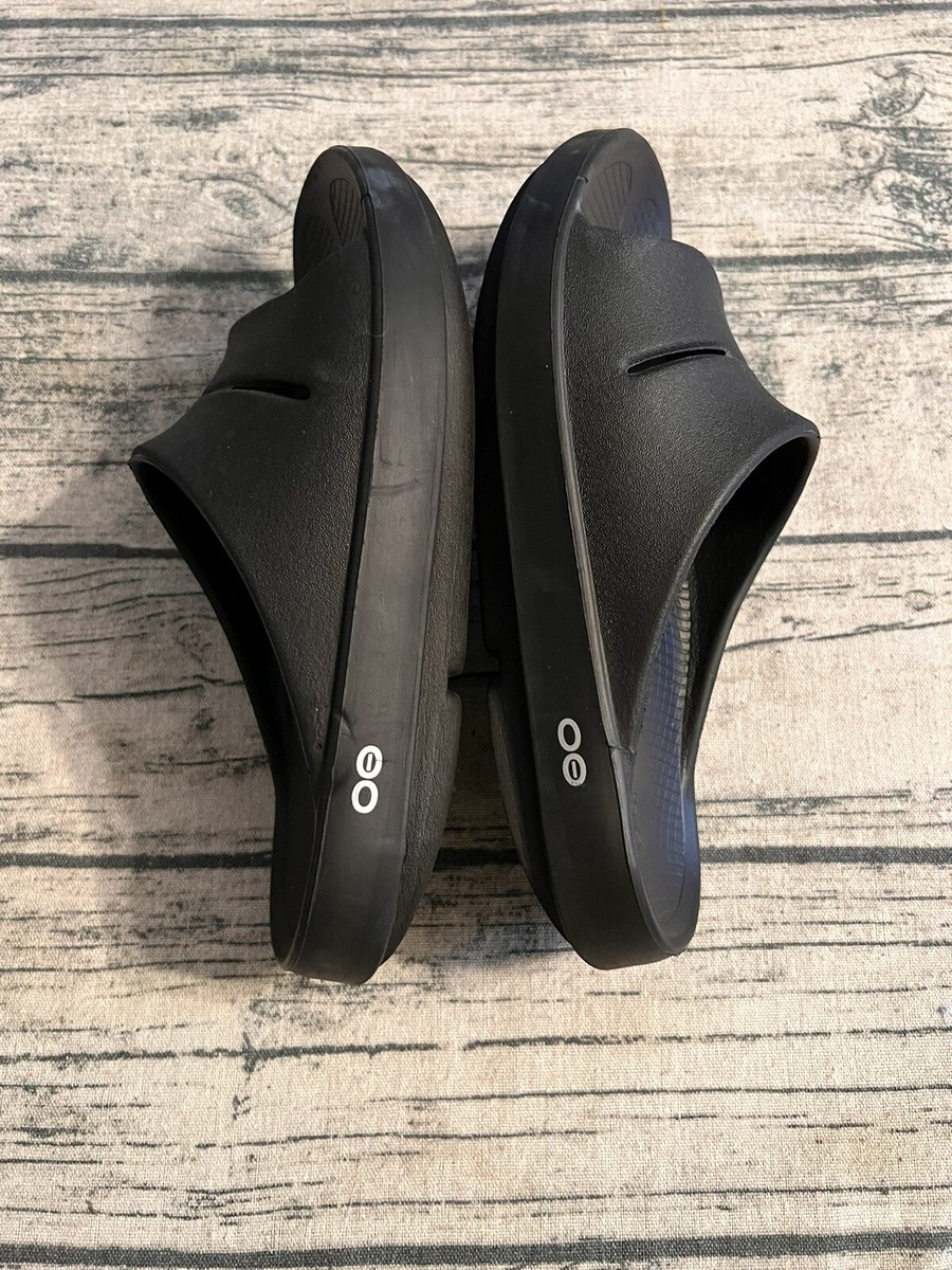 OOFOS OOAHH UNISEX ブラック M8/W10 s-l400.jpg