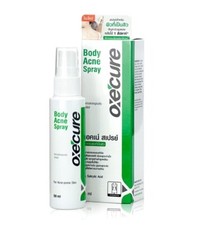 Oxe Cure Body Spray Lotion Reduce Acne Skin Anti Back Neck Chest Quickly 50ml.