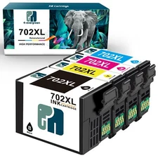 702XL T702XL Ink Cartridges for Epson 702 Workforce WF-3720 WF-3730 WF-3733