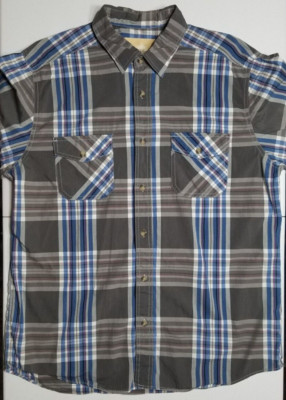 Ruff Hewn Well Worn Long Sleeve Button Up Business Casual Preppy Shirt Men's L