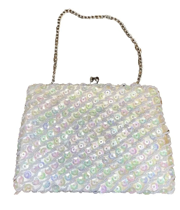 Bolsas de Noche para Mujer Vintage de lentejuelas