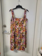 Nine West "Abstract Floral" Dress - SZ. 10