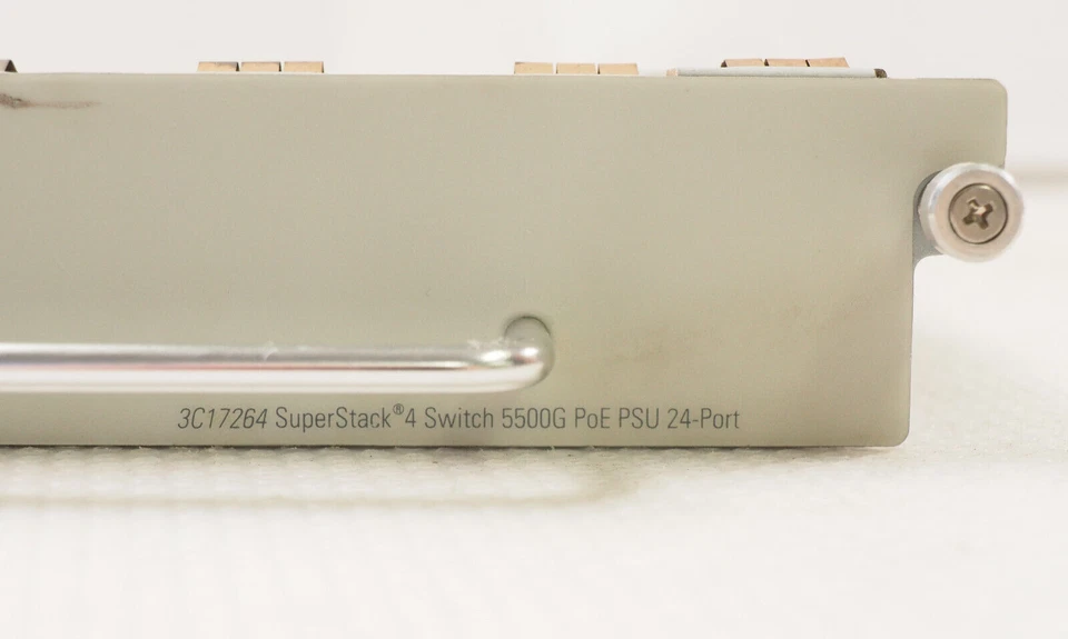 3Com 3C17264 Superstack 4 коммутатора 5500G PoE 24 порта PWR источник питания переменного тока - Изображение 3 из 4