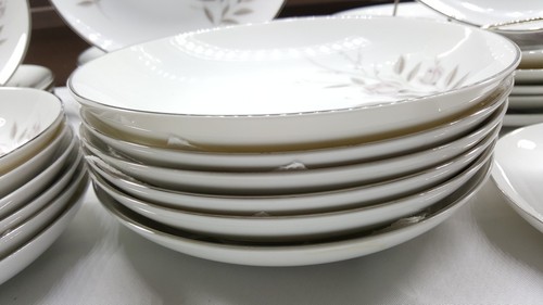 Mikasa Fine China My Love 8243 Japan Dinnerware China Set Dishes Pink Rose White - Picture 4 of 10