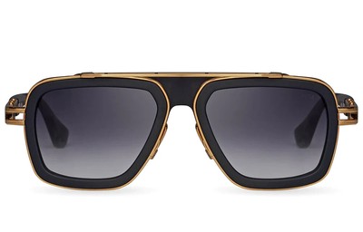 Authentic DITA LXN-EVO DTS403-A-01 Black and Gold Sunglasses - 54 mm - NEW