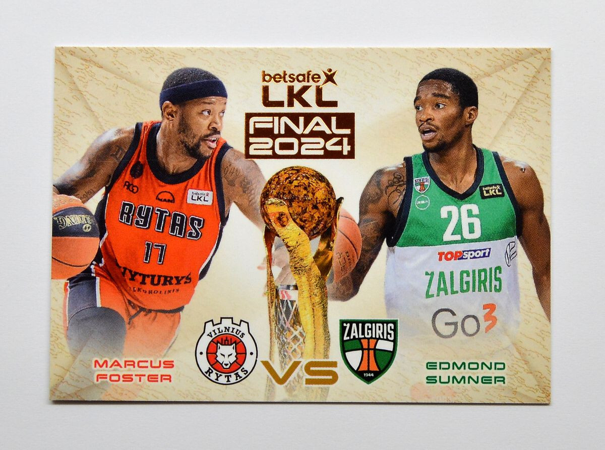 2023-24 H&C LKL Final Series #FIN-VS-009 Marcus Foster Edmond