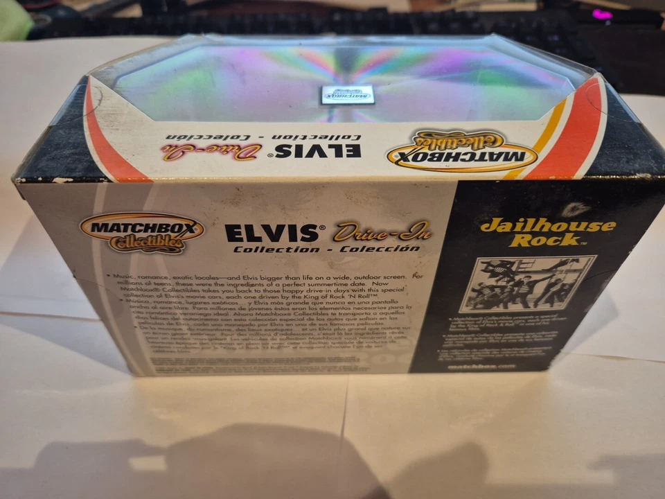 MATCHBOX ELVIS DRIVE IN COLLECTION-JAILHOUSE ROCK-1957 LINCOLN -BNIB - AU Seller - image 3 of 3