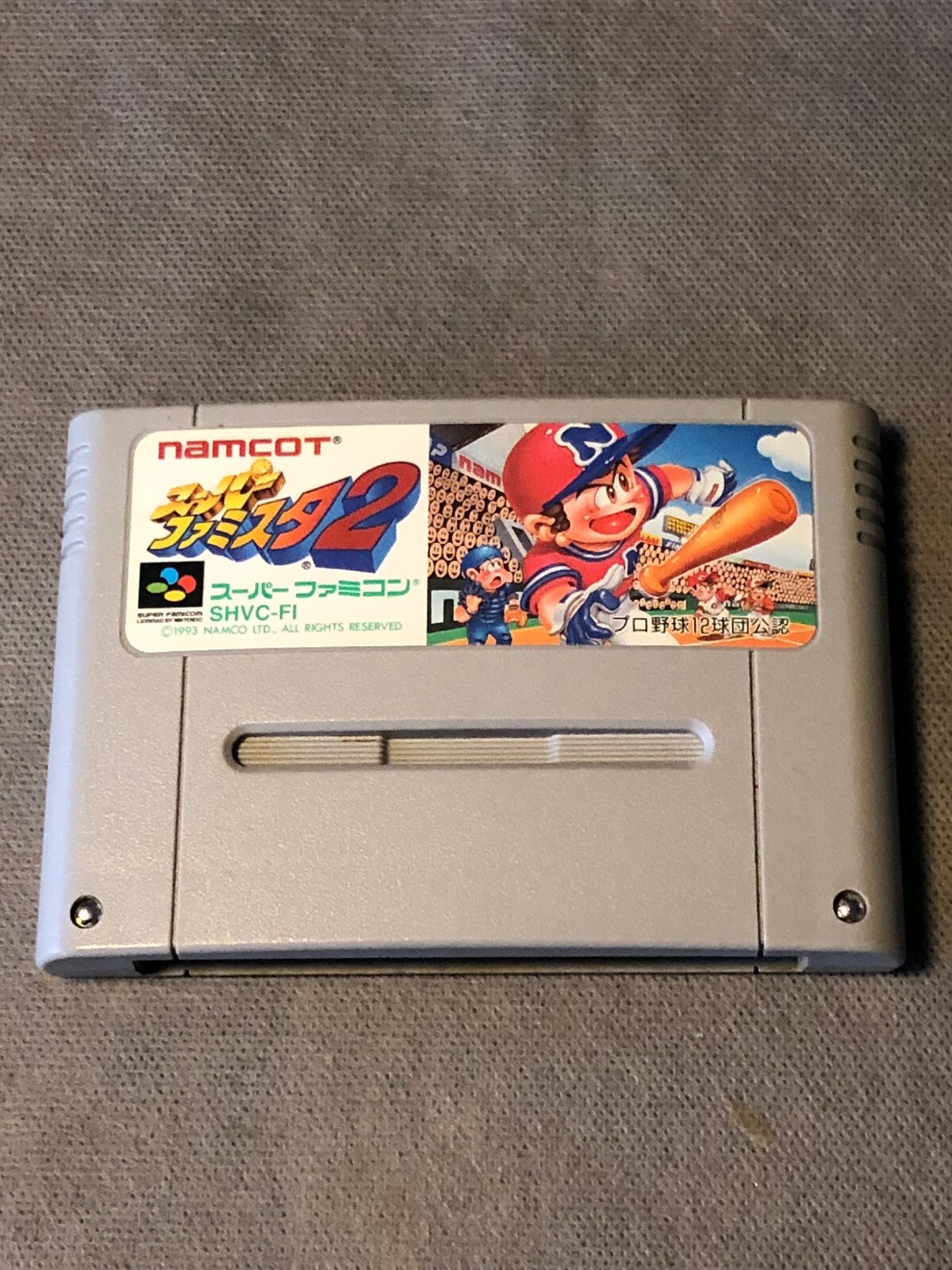 SNES-Super FAMISTA 2 Baseball SHVC-A27J-JPN-SUPER FAMICOM NINTENDO-import