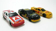 Lot of 3 Racing Champions 1:64 NASCAR Diecast (#4 #21 #2)