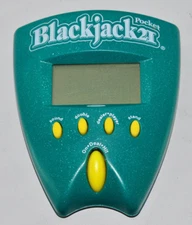Radica 2002 Pocket Blackjack 21 Handheld Electronic Handheld LCD Game