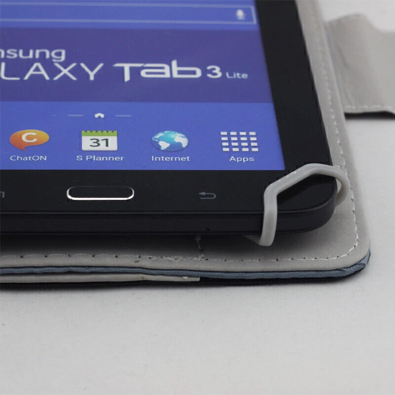 Leather Cover Soft Case Stand For Samsung Galaxy Tab A/E/S 7.0 8.0 10.1 Tablet - Image 4 of 4