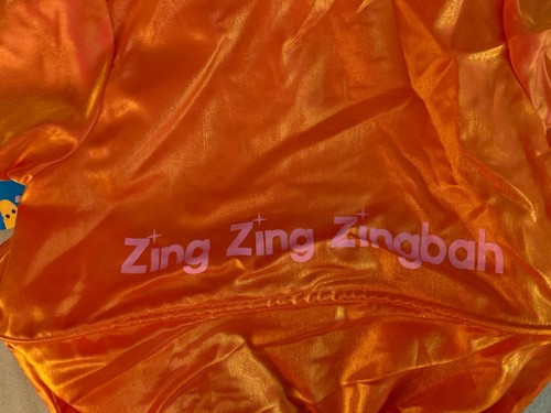 Nuevo con etiquetas Disfraz Iridiscente BOOH-BAH Zingbah Vintage con Aro en la Cintura y Capucha Edad 3-4 - Imagen 5 de 7