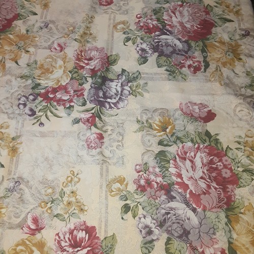 Mantel Damasco Jardín Floral Vintage Casa Elegancia 58x94" - Imagen 4 de 5
