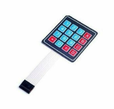 4x4 Matrix 16 Key Membrane Switch Keypad Keyboard for Arduino/AVR/PIC/ARM