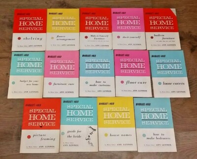 14 WOMAN'S OWN SPECIAL HOME SERVICE PAMPHLETS by ANN LENNOX