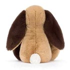Jellycat BASHFUL BROWN PATCHWORK BUNNY Authentic US seller out of stock gift HTF — photo 4