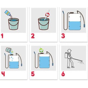 1 Sachet /50g, Ratio 1 Sachet ：15 Litres Eau