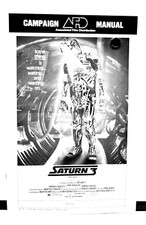 SATURN 3 Original 1980  Pressbook / Campaign Manual Kirk Douglas Farrah Fawcett